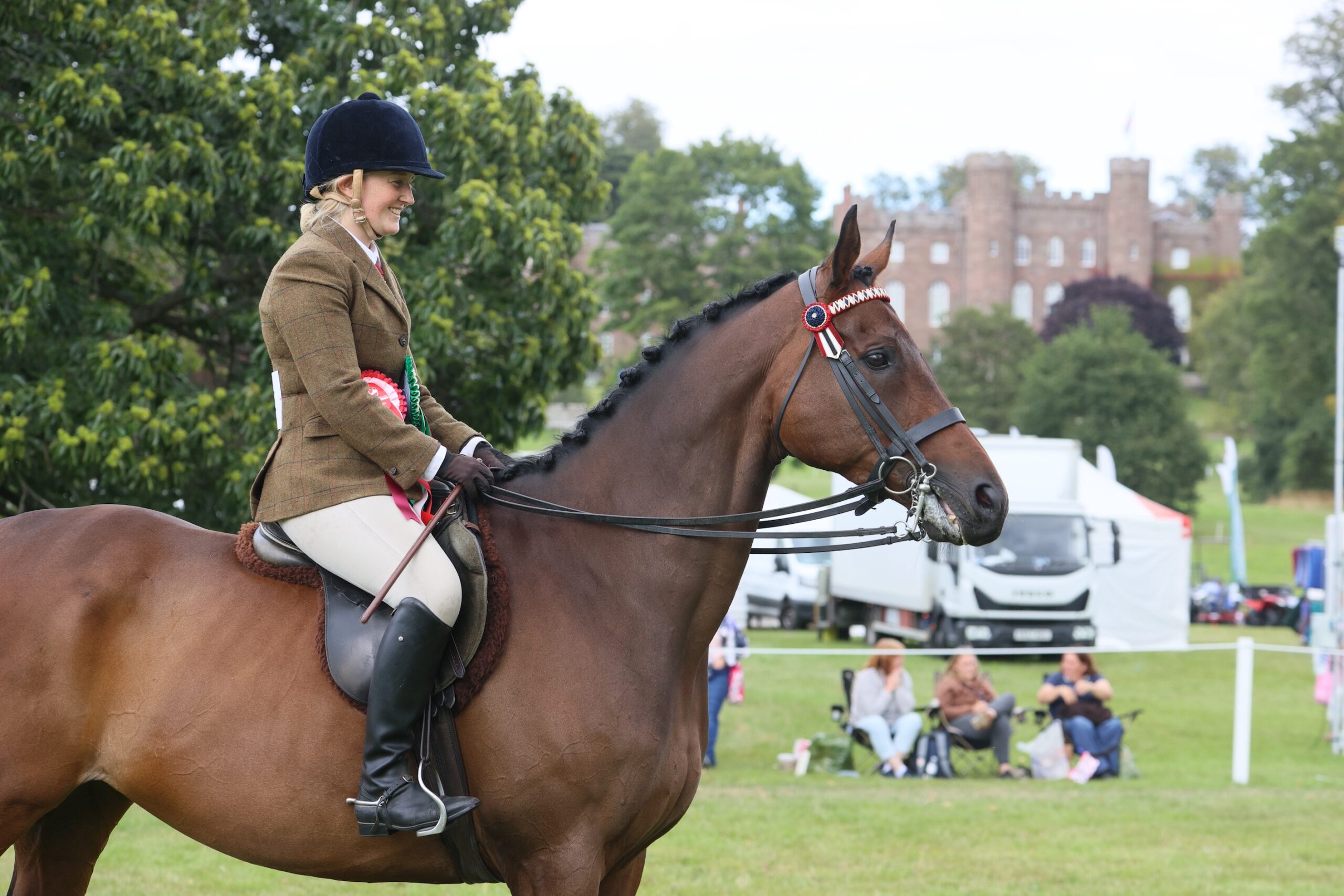 Open RoR winner at Scone Palace Horse Trials in 2024