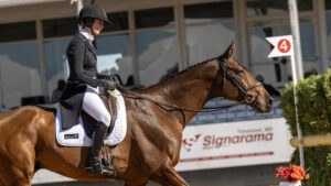 Maryland 5 Star dressage: Tayla Mason and Centennial
