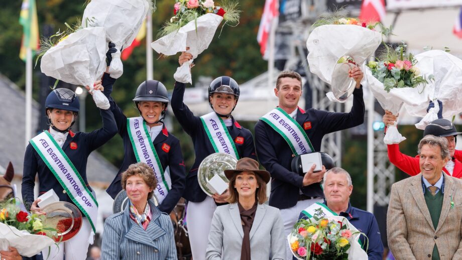 The British team won the competition at the FEI Eventing Nations Cup final in 2025 – but Germany won the overall series.