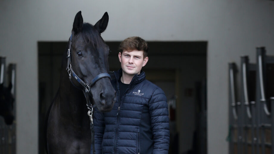 Harrison Ashton and his team under-25 bronze medal winning ride, Million Dreams.