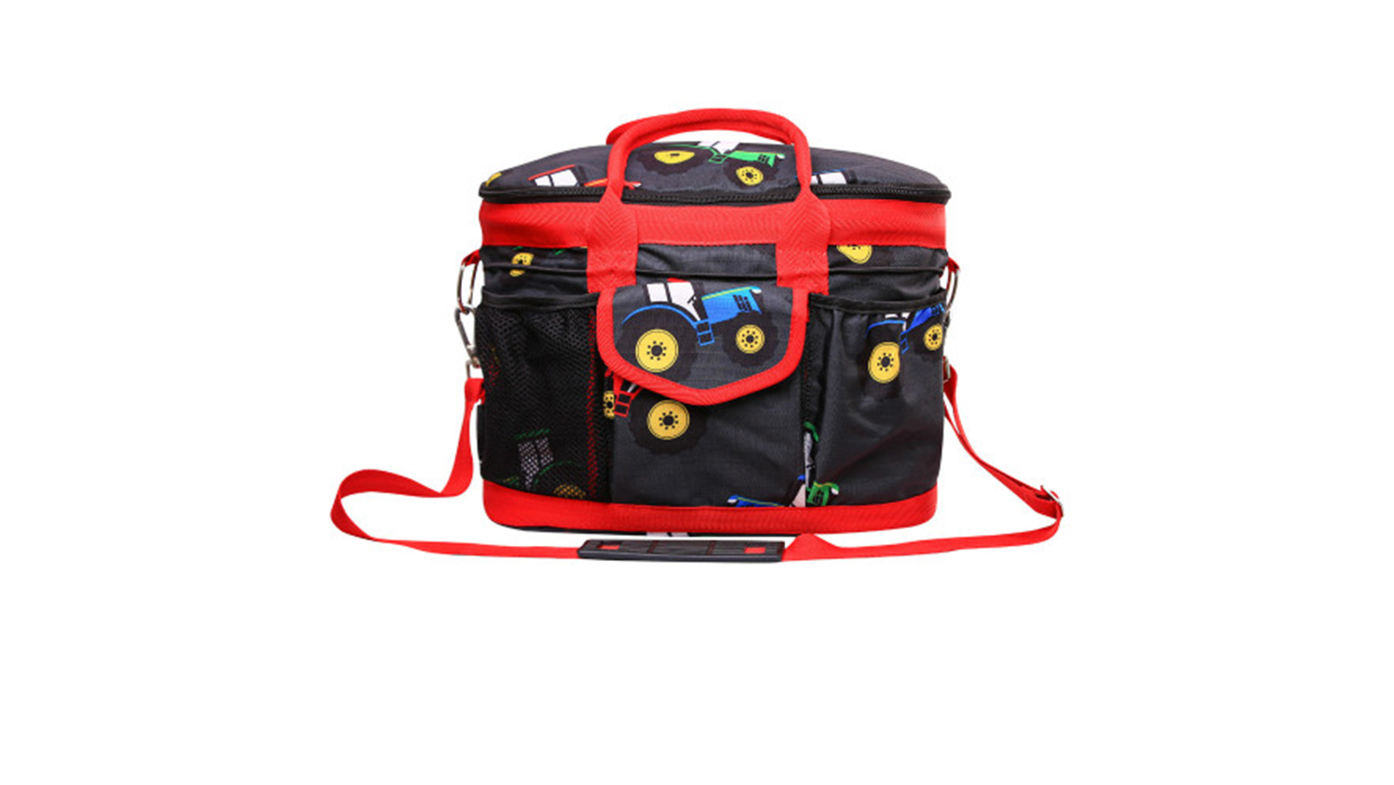 Grooming bag with tractor design