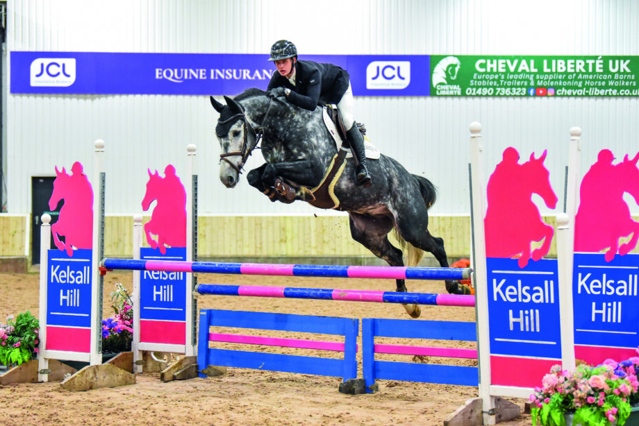 Louie Cunningham and Orkney V win the SEIB winter novice championship qualifier at Kelsall Hill winter classic in Cheshire.