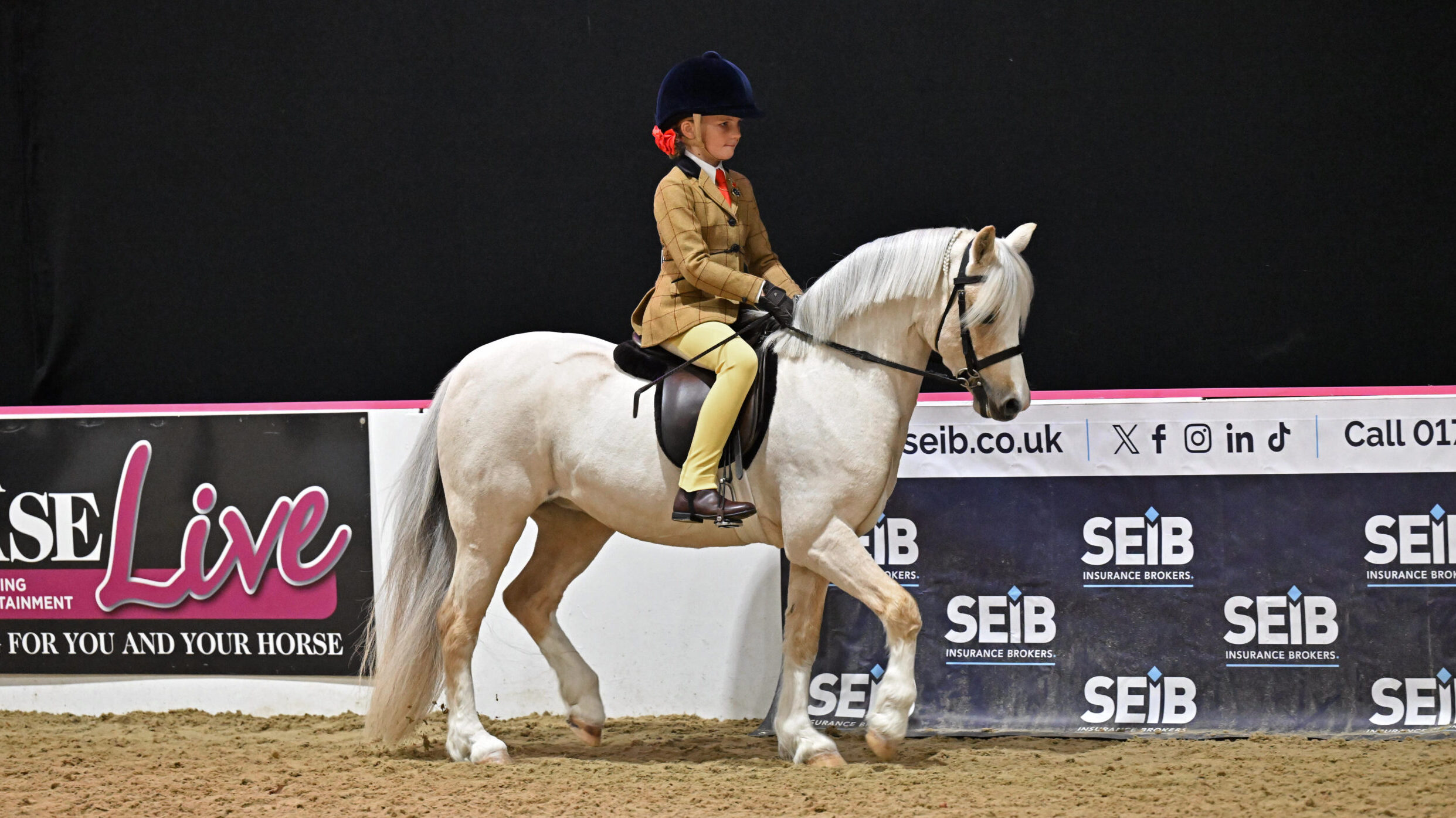 Sofia Drummond riding Weston Candy Girl