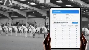 How the new digital marking system will look in real time as trialled at the BSPS Heritage championships
