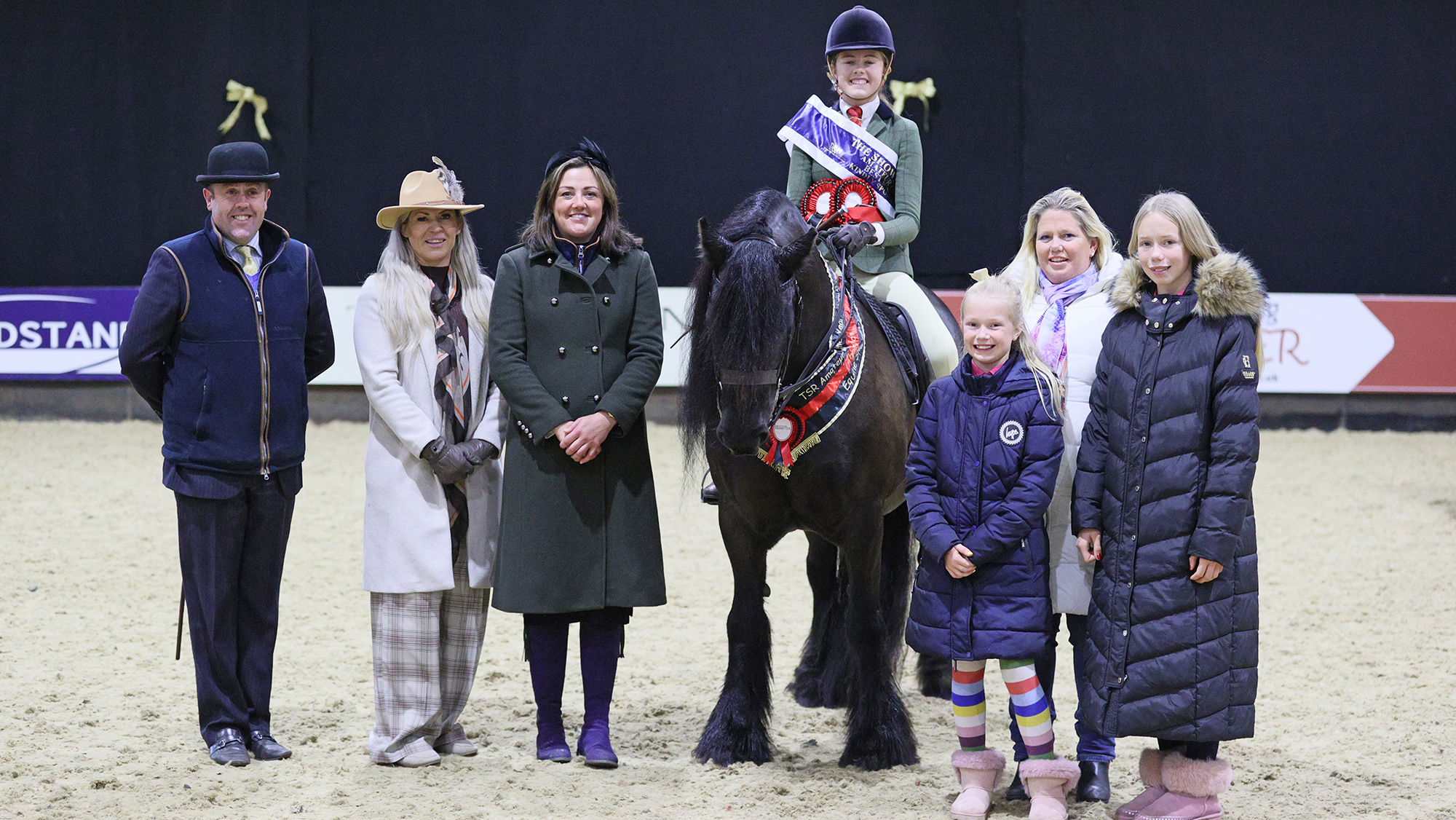 Melliver Willy Wonka is supreme champion at the first ever TSR Amateur of the Year Show