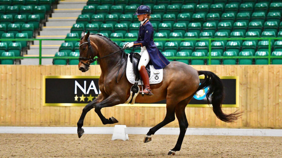 Sophie Taylor riding Jerrydale