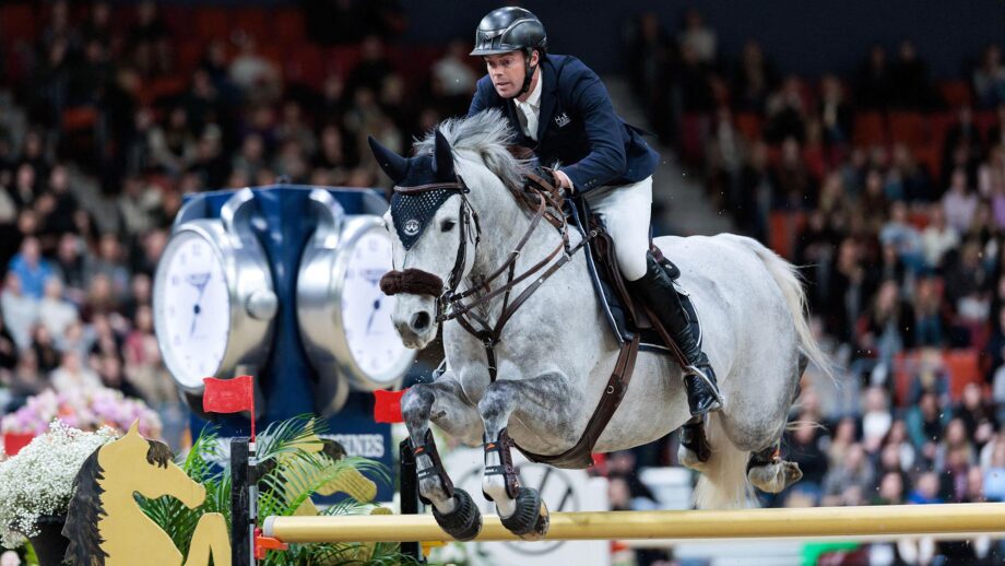 Pictured showjumper Thomas Ryan and Connoisseur PWR.