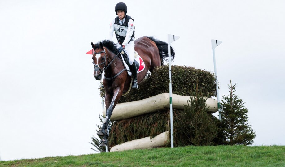 Felix Vogg and Frieda at the 2025 European Eventing Championships