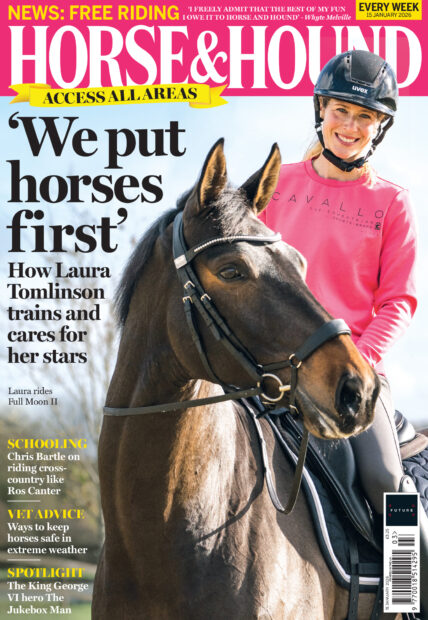 Cover of Horse & Hound, out 15 January