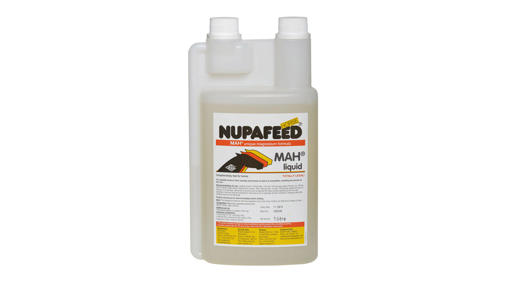 Nupafeed MAH Liquid Magnesium Horse Calmer