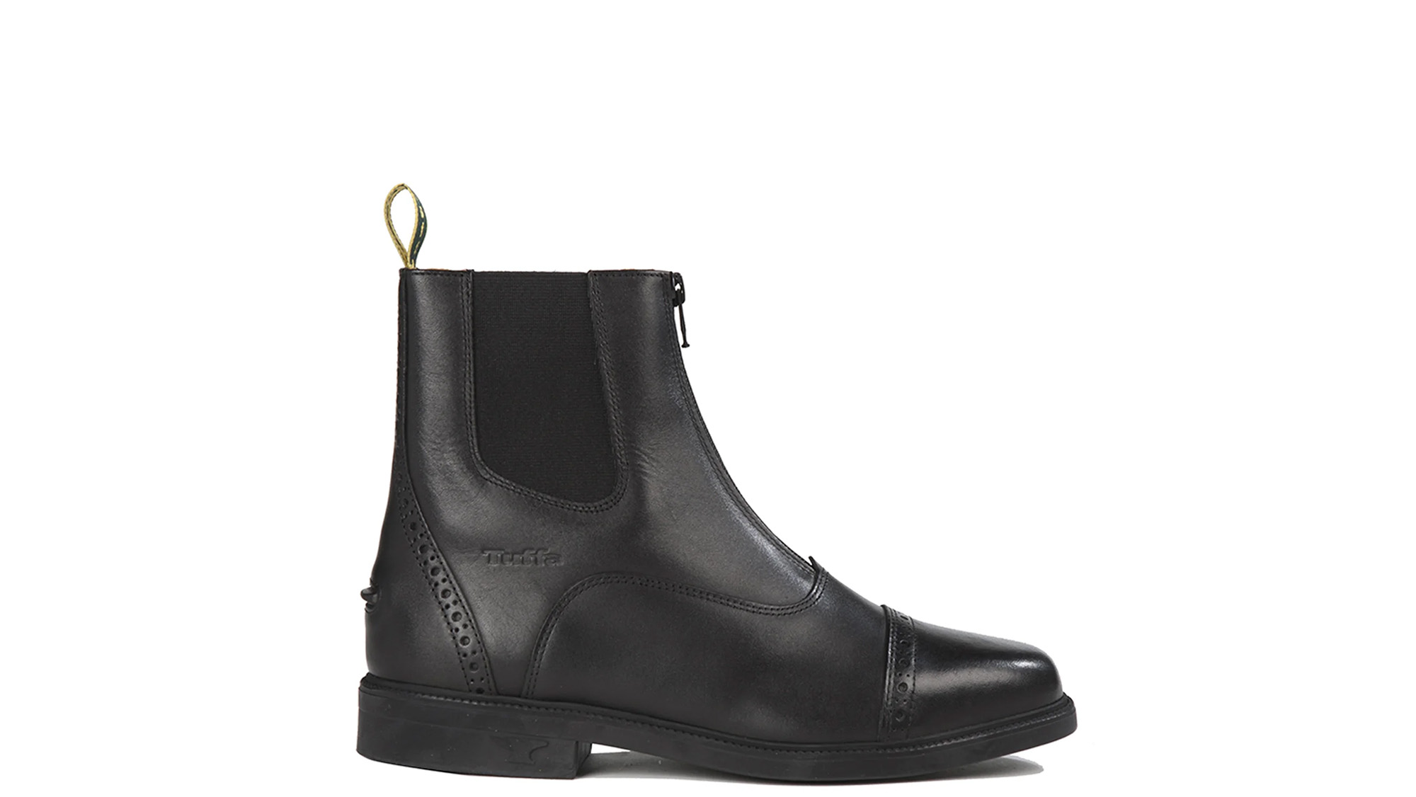 Tuffa Morgan zip front jodhpur boots