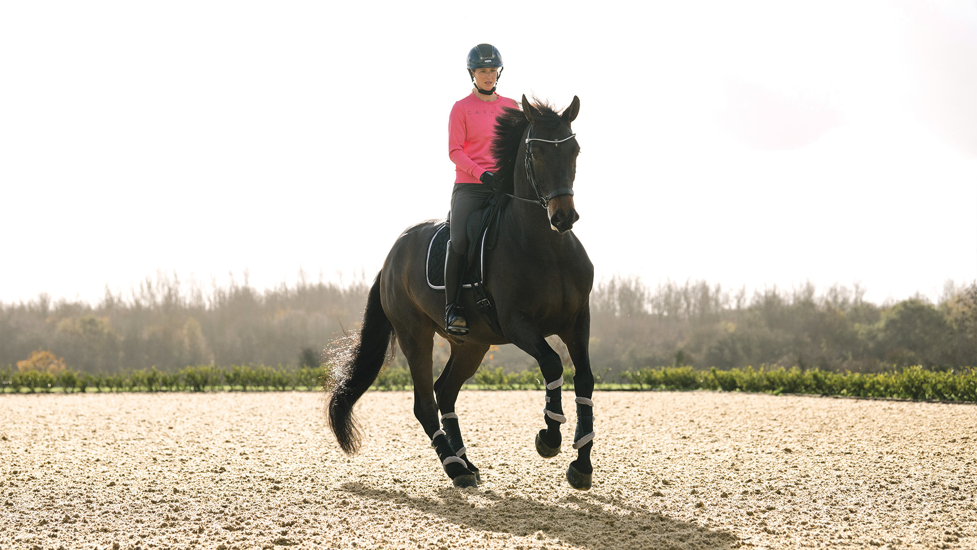 Laura Tomlinson riding Full Moon II. Credit: Joss Ridley Photography