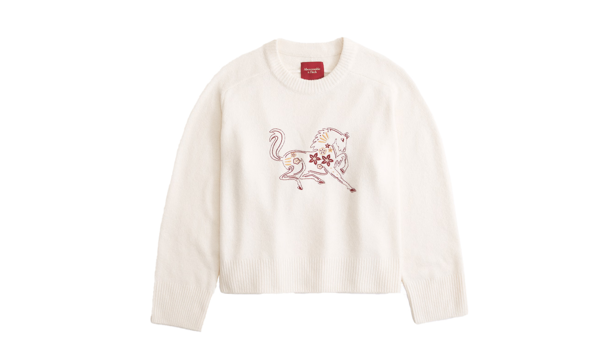 Abercrombie & Fitch Madeline Lunar New Year Crew Sweater