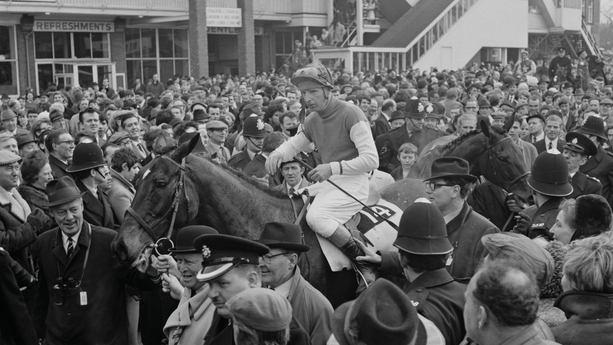 Farewell to former Olympic eventer and Grand National winner, aged 88