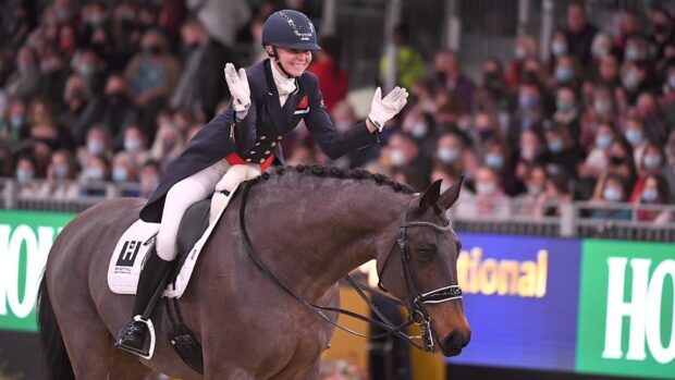 Louise Bell and Into The Blue at Olympia 2021