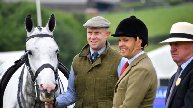 The Friendly Showing Society founders Craig McClelland and Alex Osborn at a show