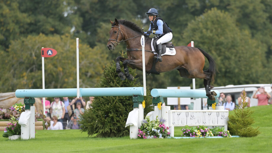 Ros Canter wins Burghley 2025 while pregnant with her second baby