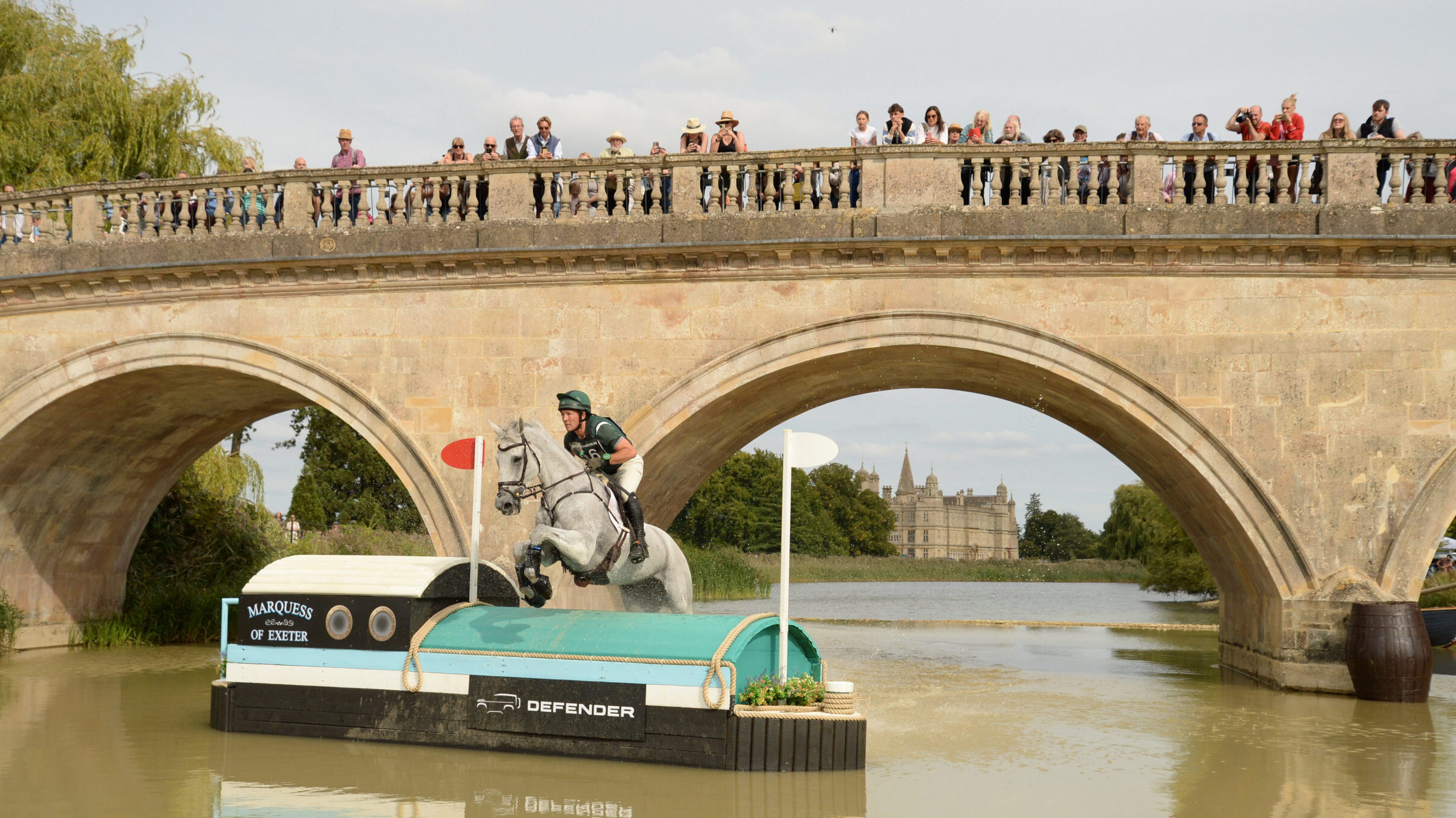 Austin O’Connor riding Colora at Burghley