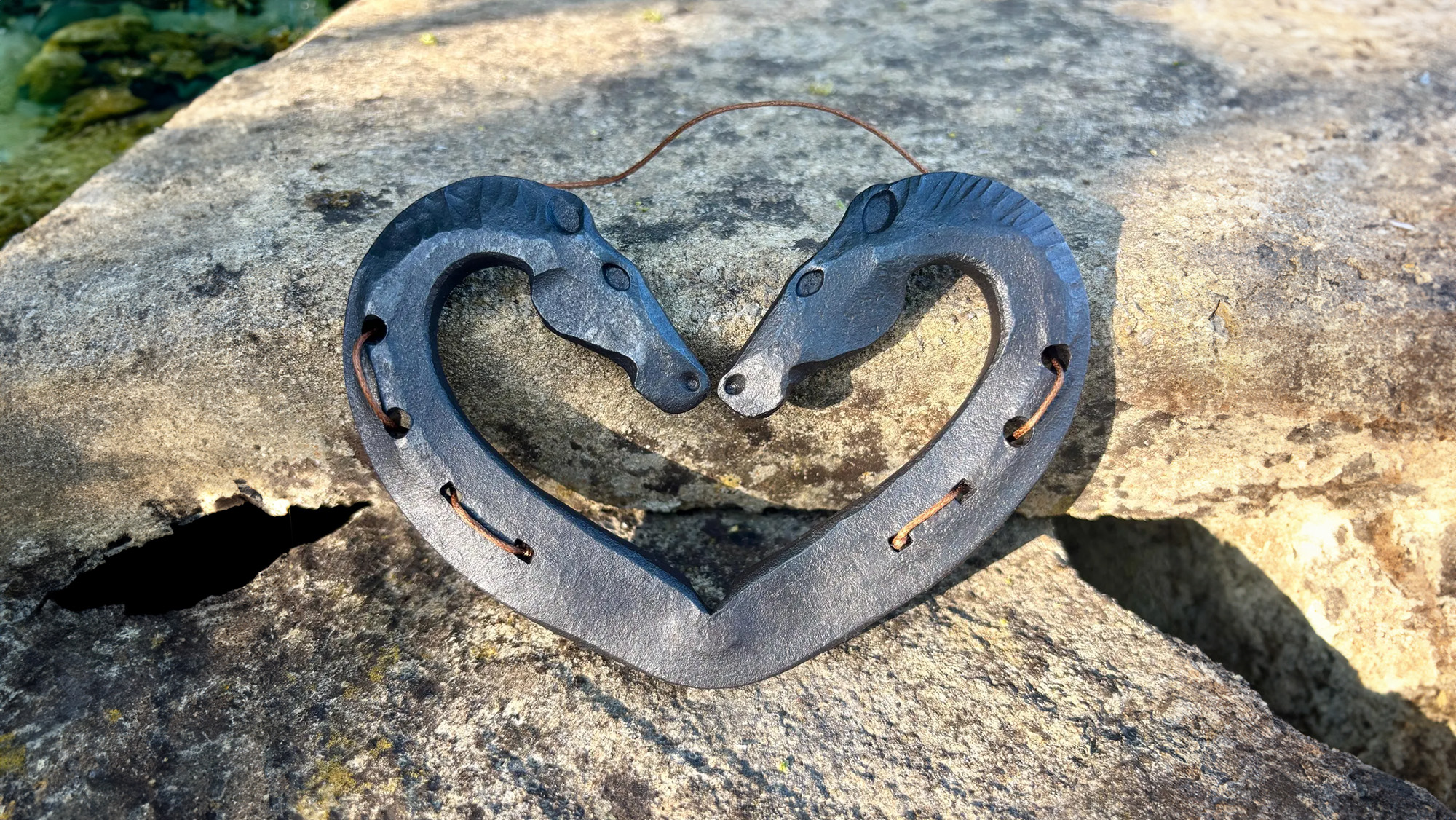 Lucky Horseshoe Heart
