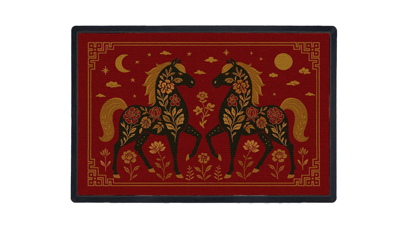 Ruggable Year of the Horse Doormat