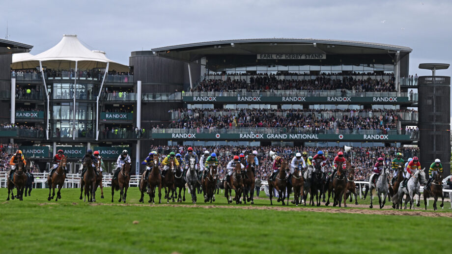 Grand National runners ridden away from the start at Aintree