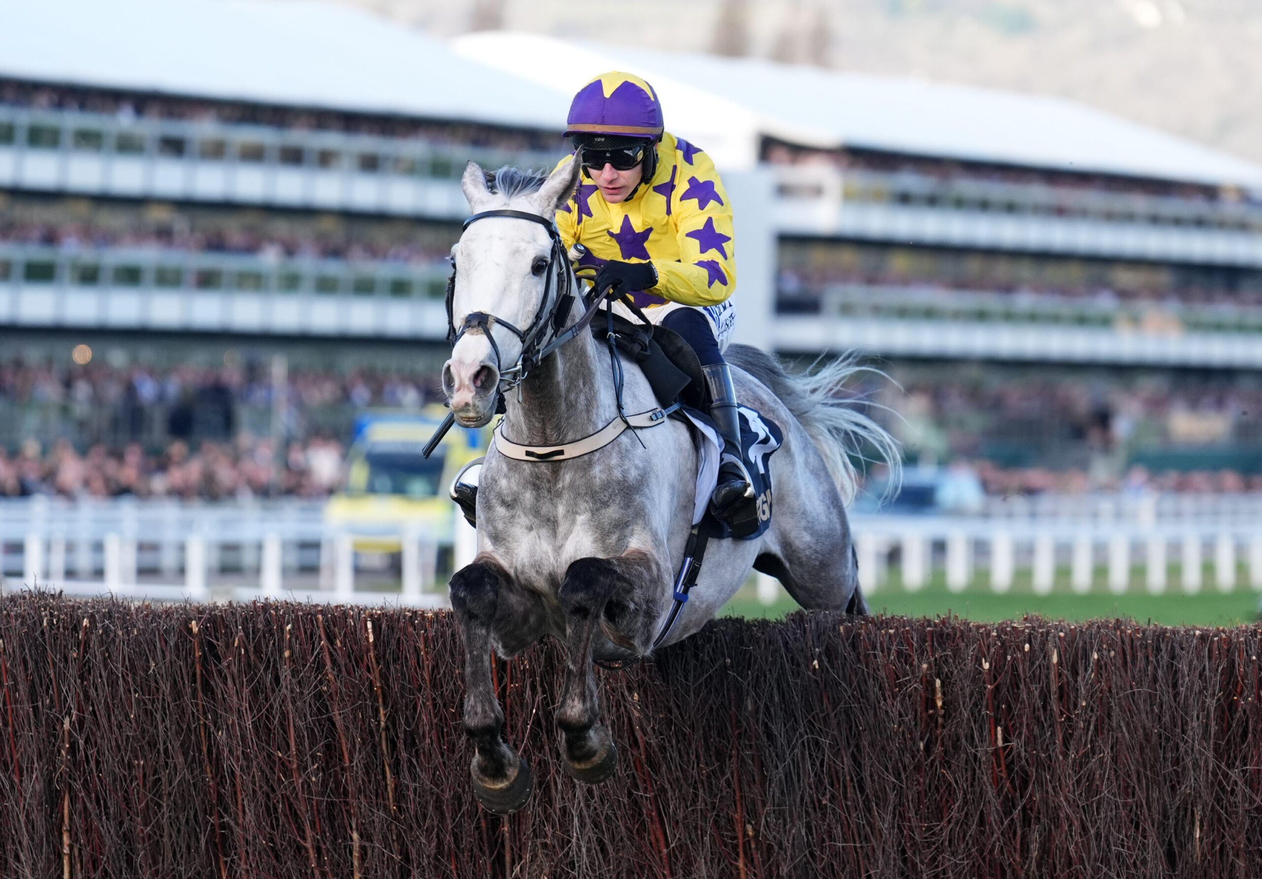 Il Etait Temps ridden by Paul Townend on their way to winning the BetMGM Queen Mother Champion Chase on day two of the 2026 Cheltenham Festival at Cheltenham Racecourse. Picture date: Wednesday March 11, 2026.