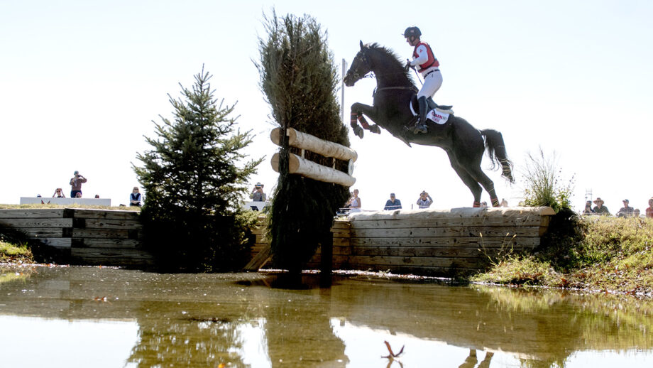 David Doel and Galileo Nieuwmoed on the Maryland 5 Star cross-country.