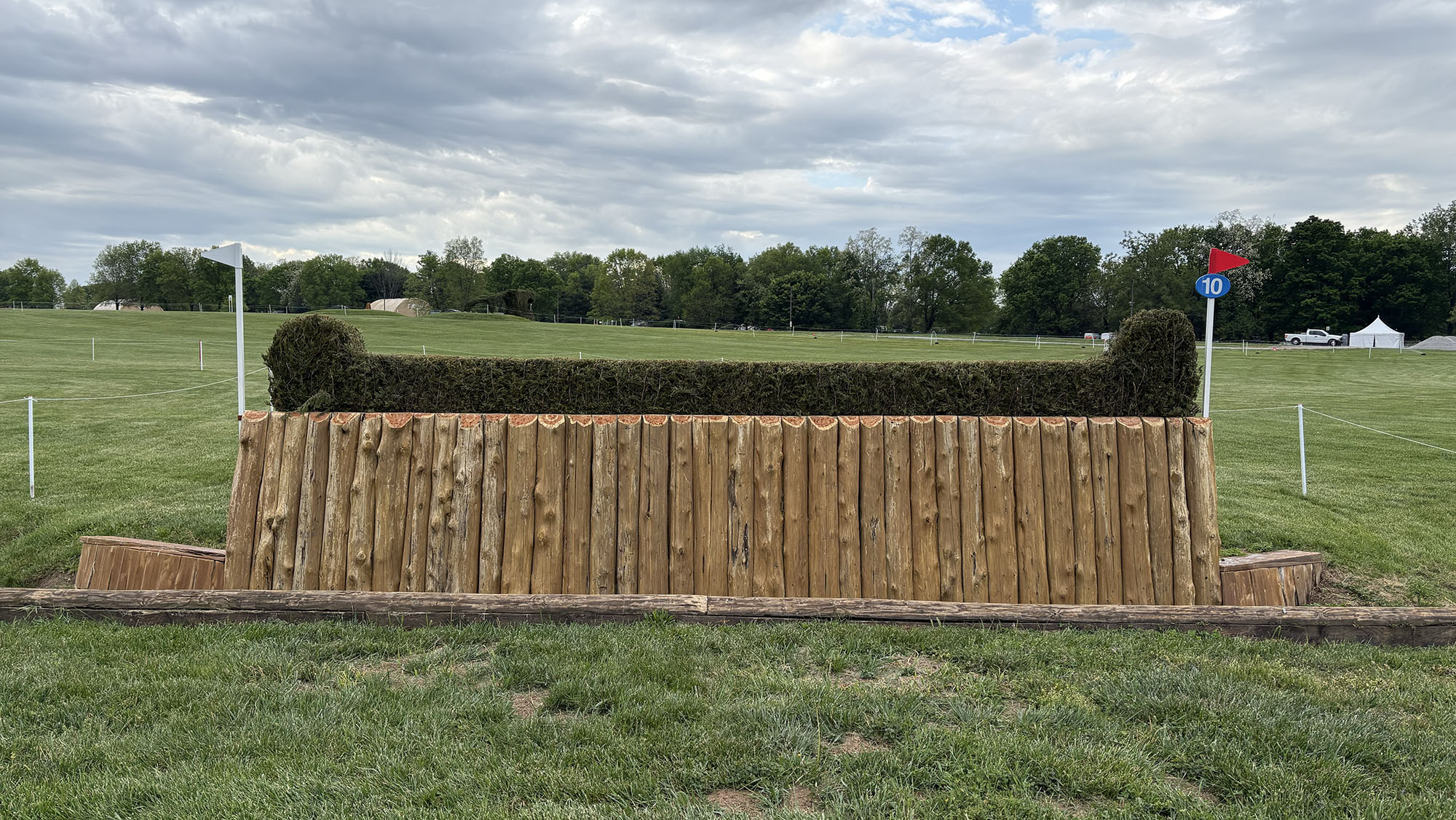 Kentucky Three-Day Event cross-country course 2026 fence 10