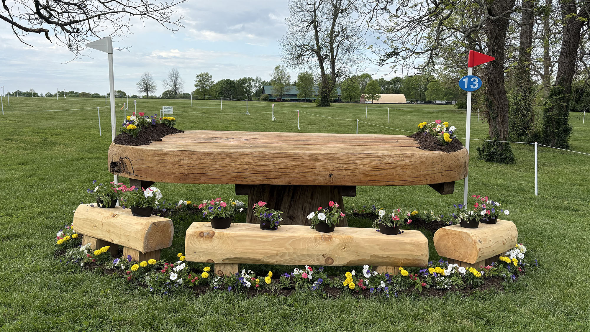Kentucky Three-Day Event cross-country course 2026 fence 13