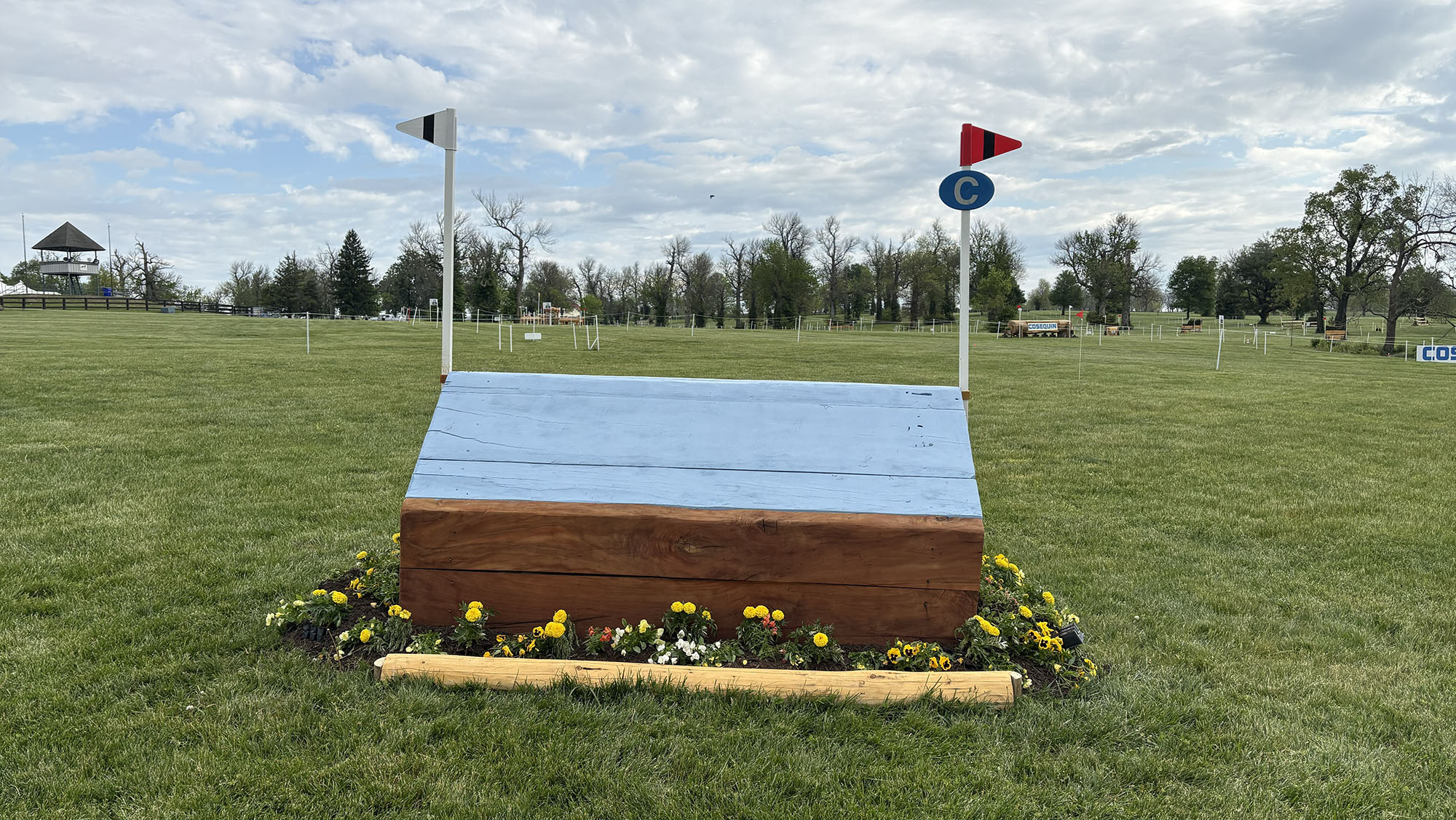 Kentucky Three-Day Event cross-country course 2026 fence 26c alternative