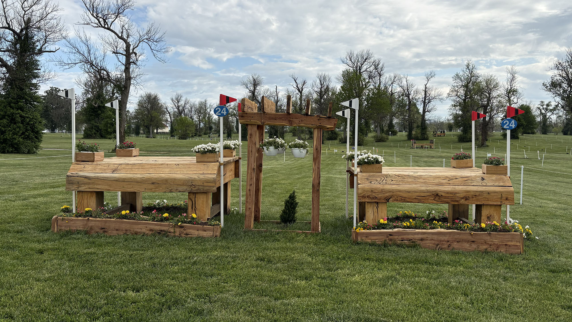 Kentucky Three-Day Event cross-country course 2026 fence 24
