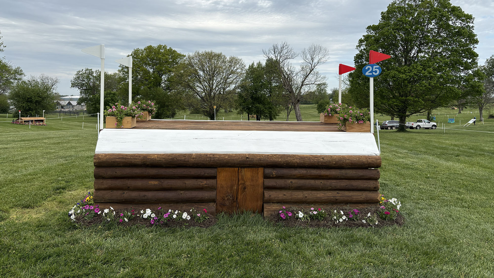 Kentucky Three-Day Event cross-country course 2026 fence 25