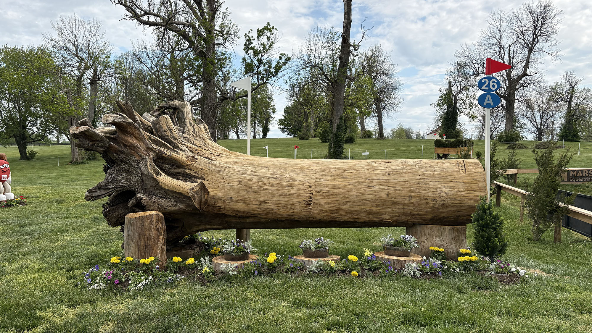 Kentucky Three-Day Event cross-country course 2026 fence 26a