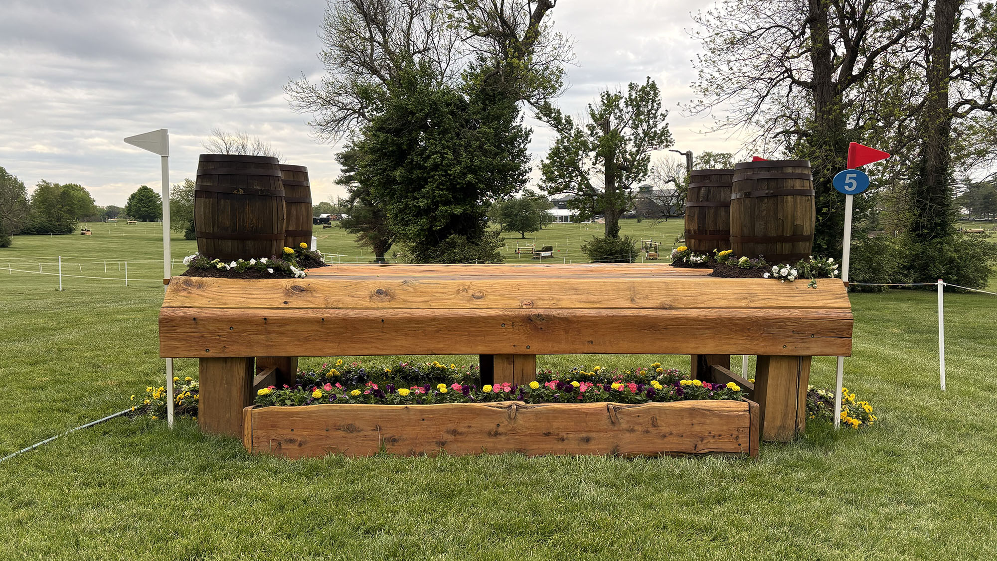 Kentucky Three-Day Event cross-country course 2026 fence 5