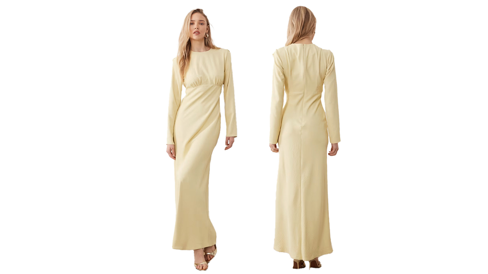 ASOS DESIGN bias bust detail maxi dress