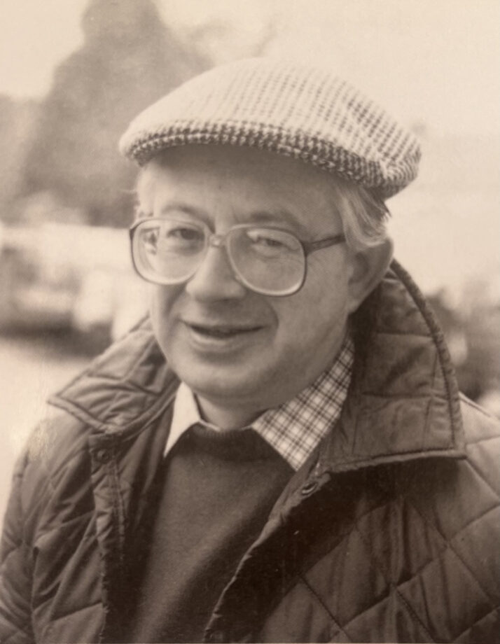 Pictured author and journalist Alan Yuill Walker.