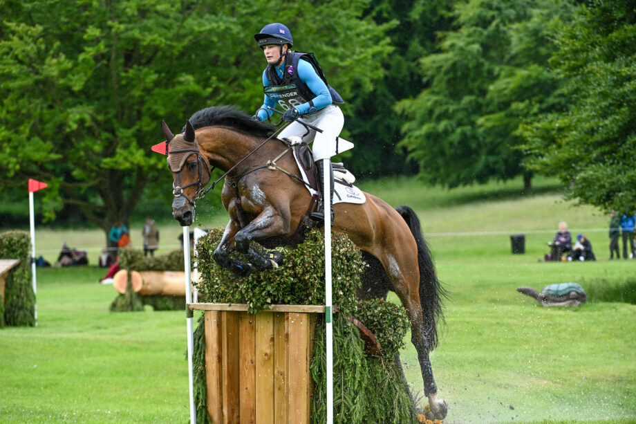Caroline Harris and Cooley Mosstown at Bramham 2025.