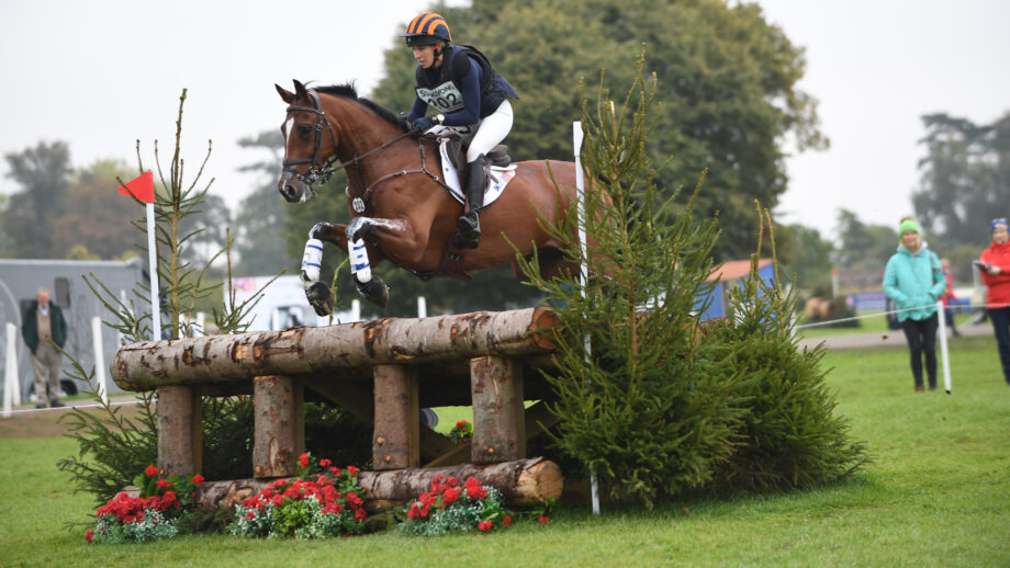 Liz Halliday and Deniro Z at Blenheim 2017.