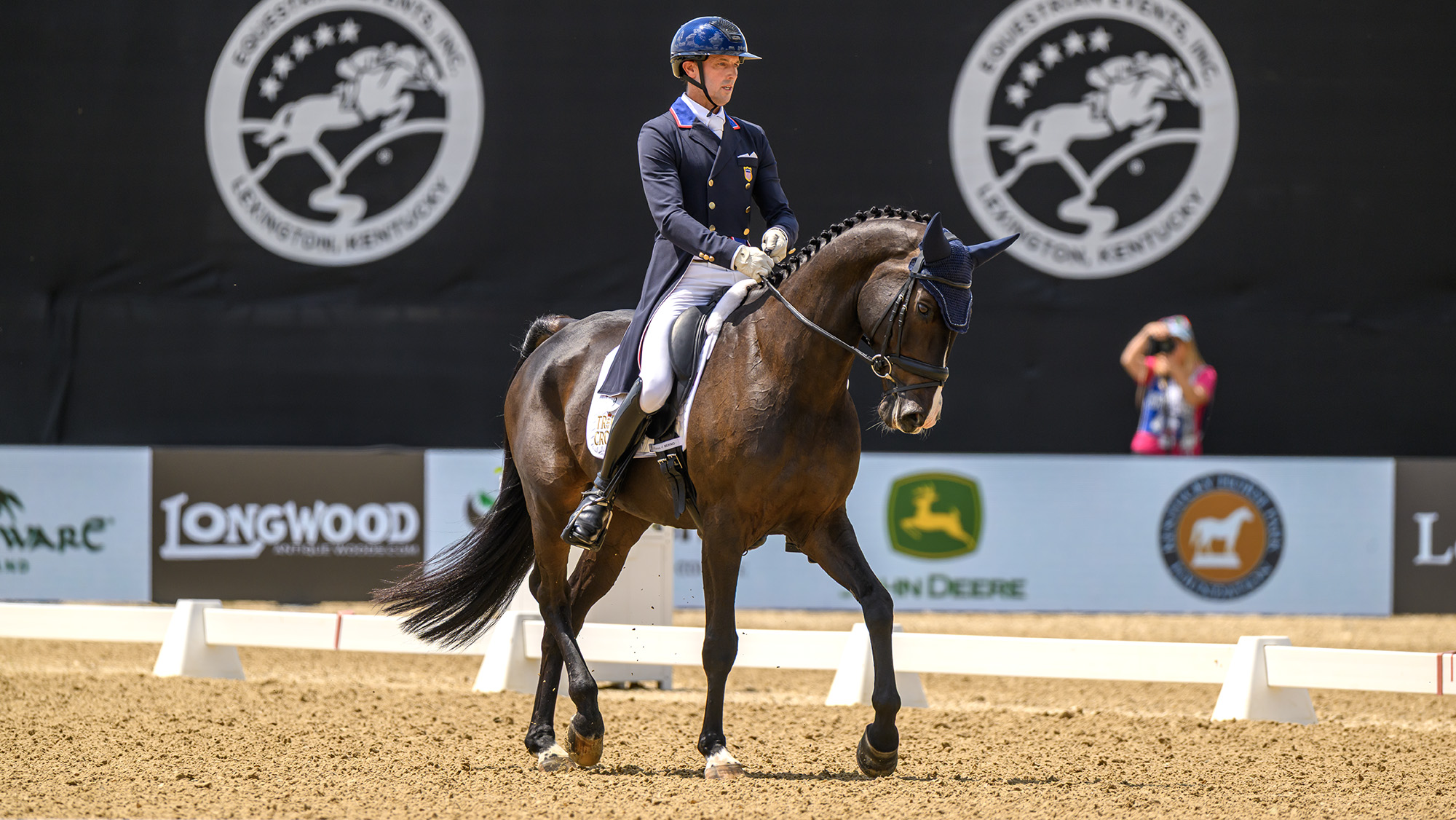 ‘He’s a learner with real presence’: smart five-star first-timer takes Kentucky dressage lead