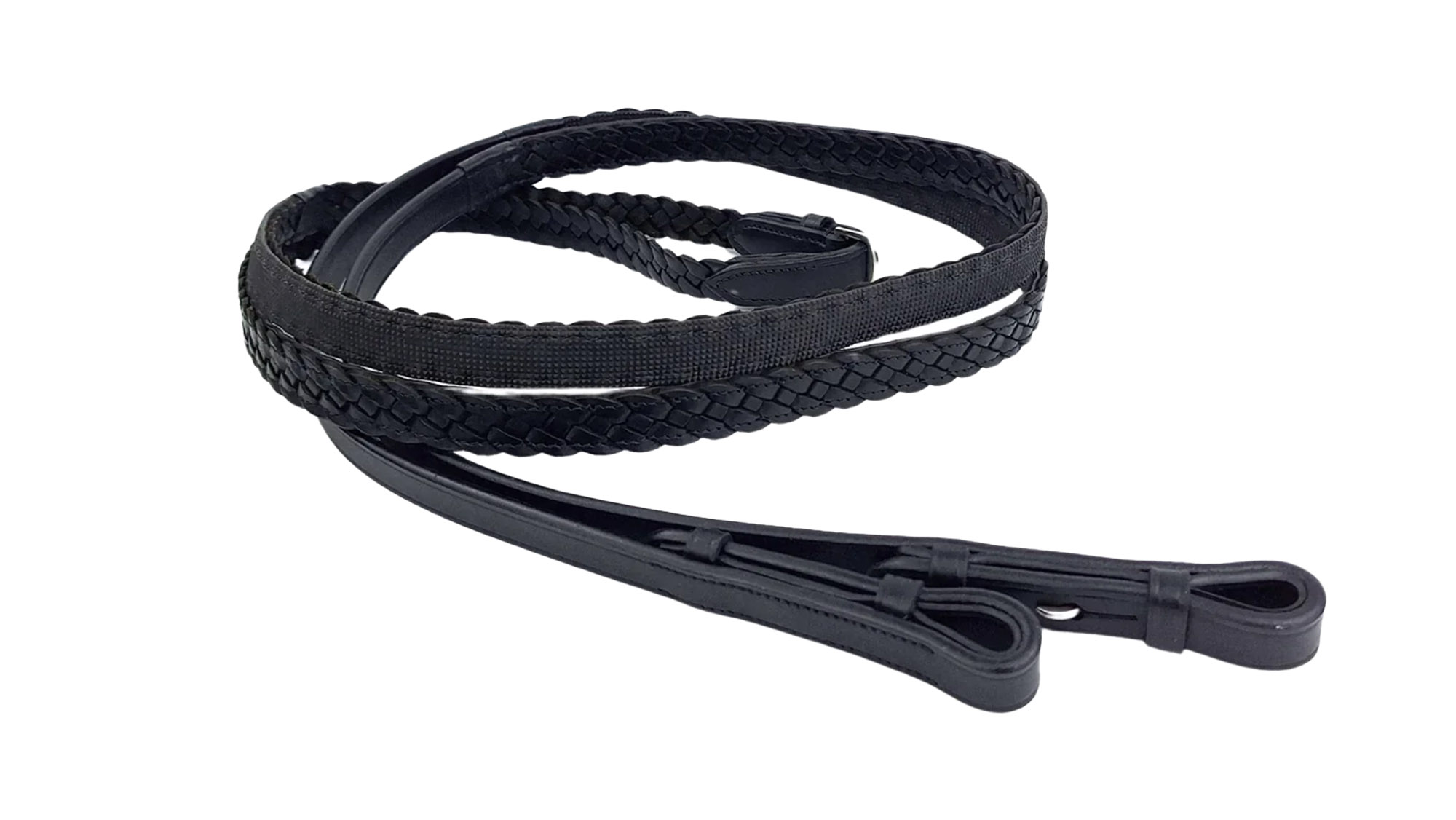 Eco Rider Inside Grip Plaited Reins