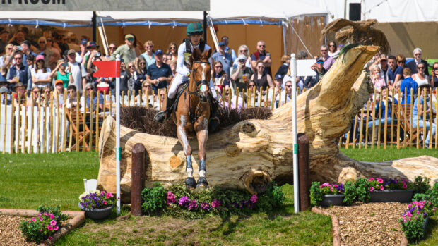 Cathal Daniels and Barrichello at Badminton 2022.
