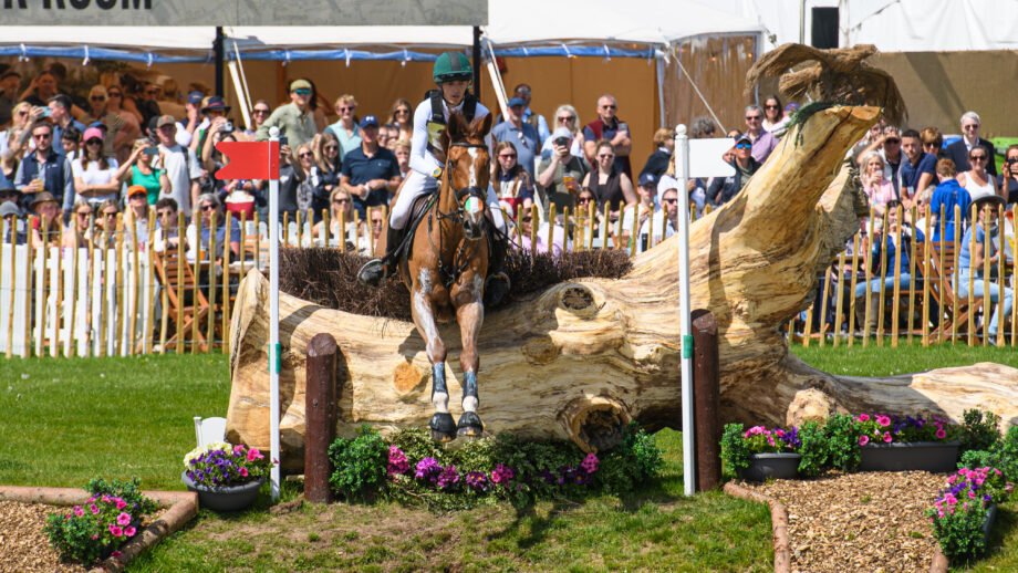 Cathal Daniels and Barrichello at Badminton 2022.