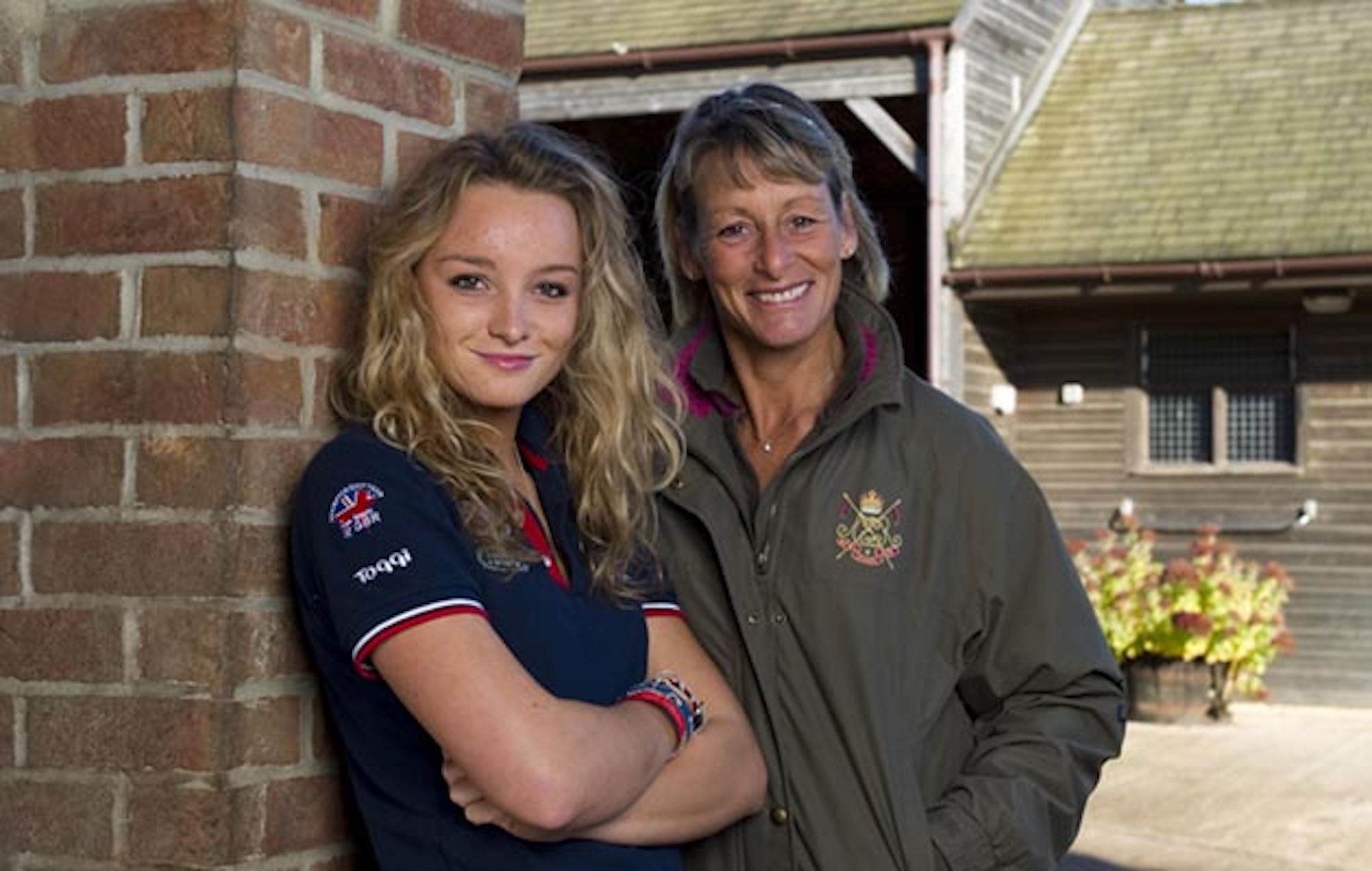 Mary and Emily King at home