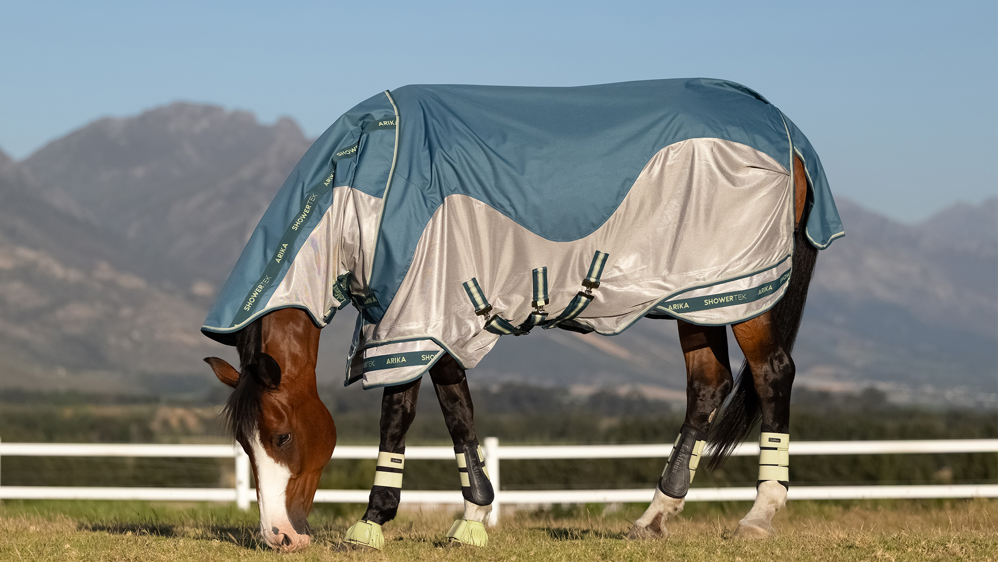LeMieux Arika Camo Shower-Tek Fly Rug