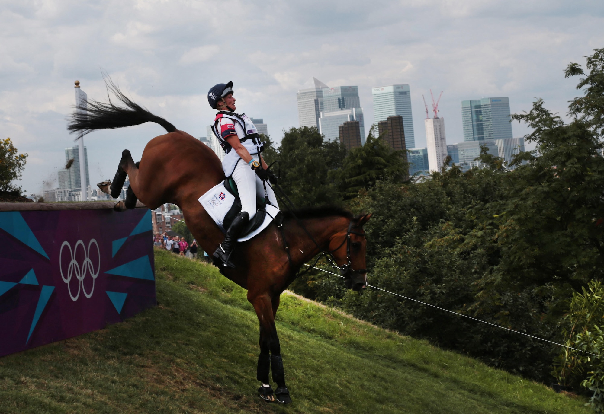 Mary King and Imperial Cavalier on the London Olympics cross-country