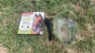 Thinline grazing muzzle set out on grass