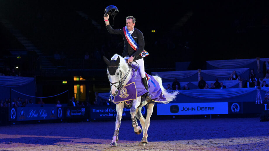 Trevor Breen and Kannoon Blue at HOYS