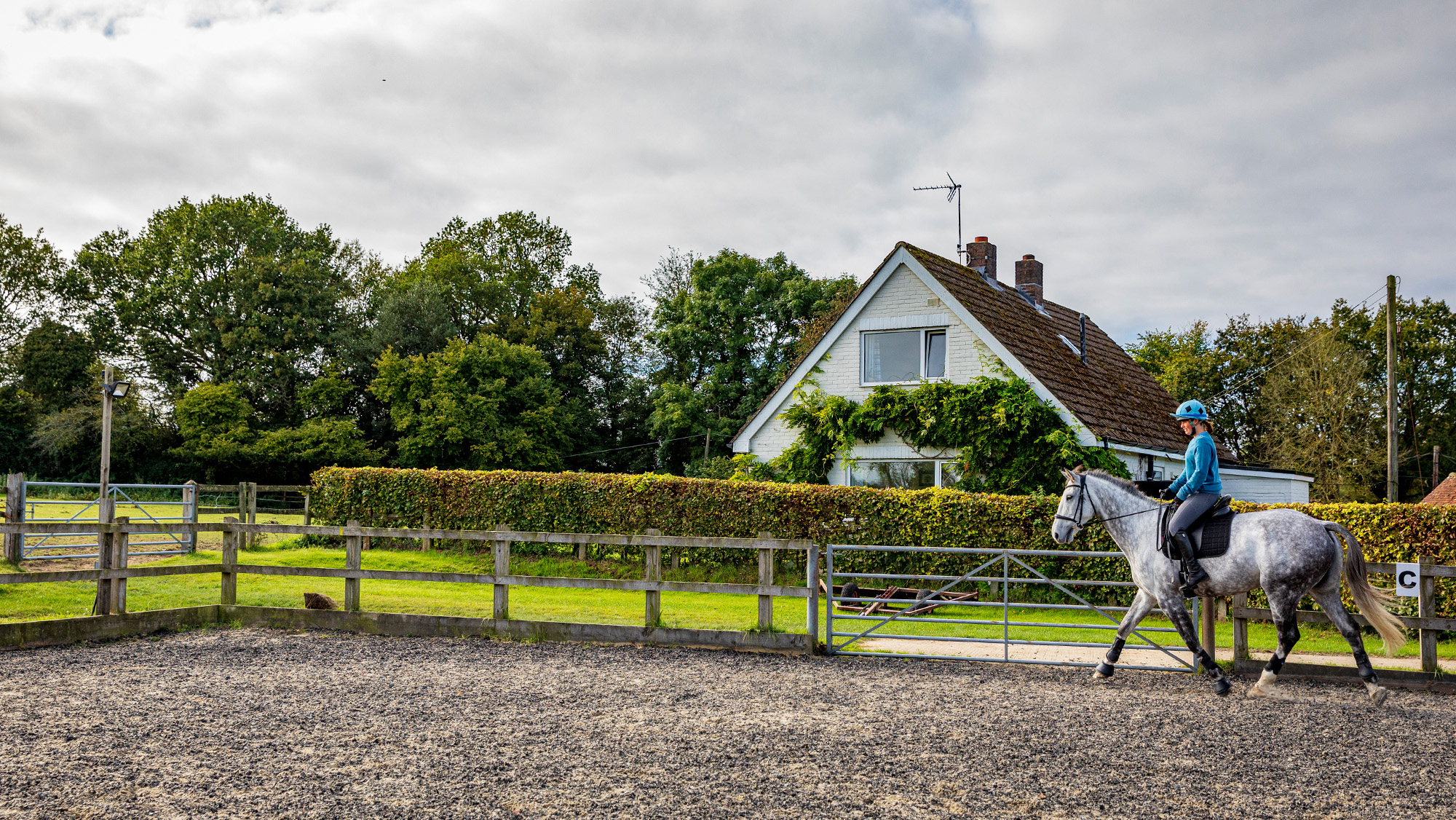 Ride more accurate corners with the help of this simple transition exercise