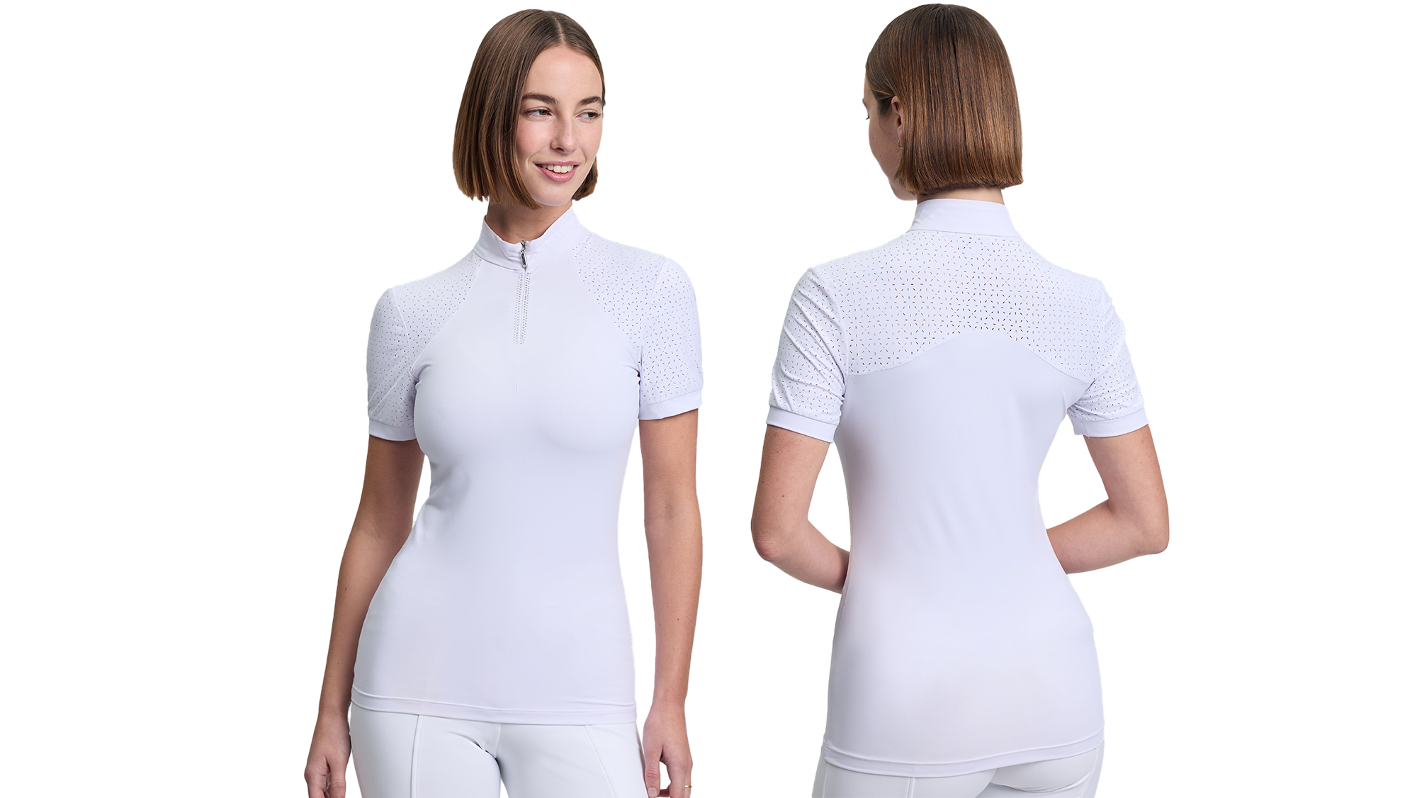 LeMieux Brilliance Verity Short Sleeve Show Shirt