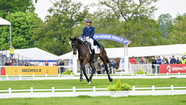 Brazilian rider goes third at Badminton, Laura Collett ‘survives’ a tricky situation, and a Swiss debutant’s childhood dream comes true
